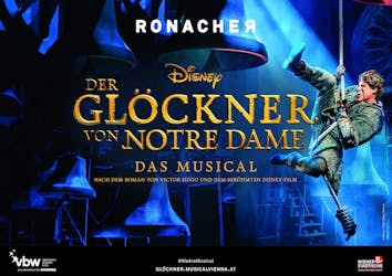 Ticket to The Hunchback Of Notre Dame at the Ronacher Theater Vienna